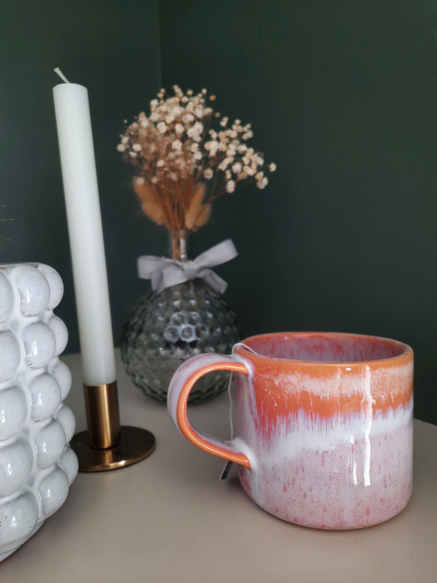 Mug céramique rose